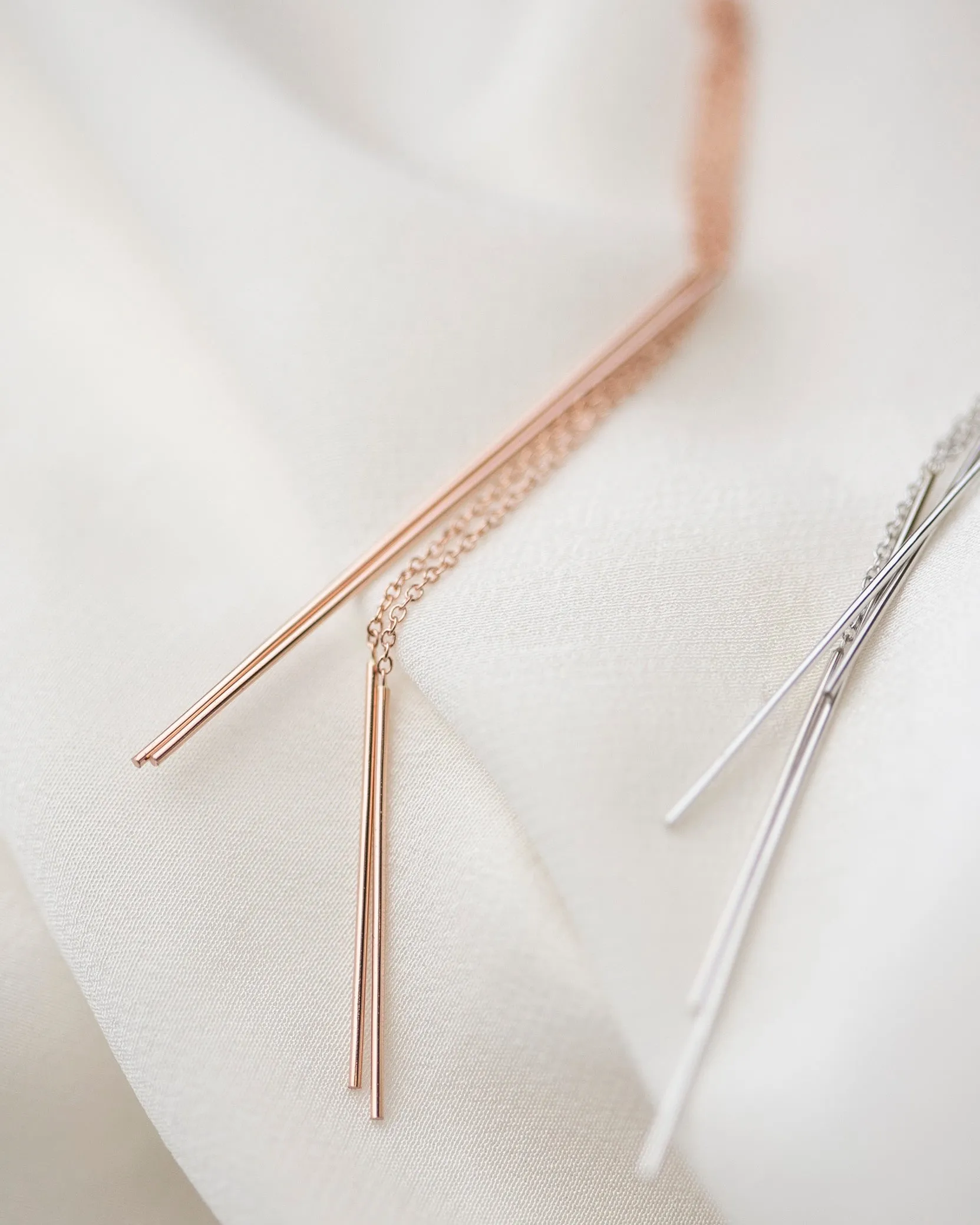 14k Extra Long Threader