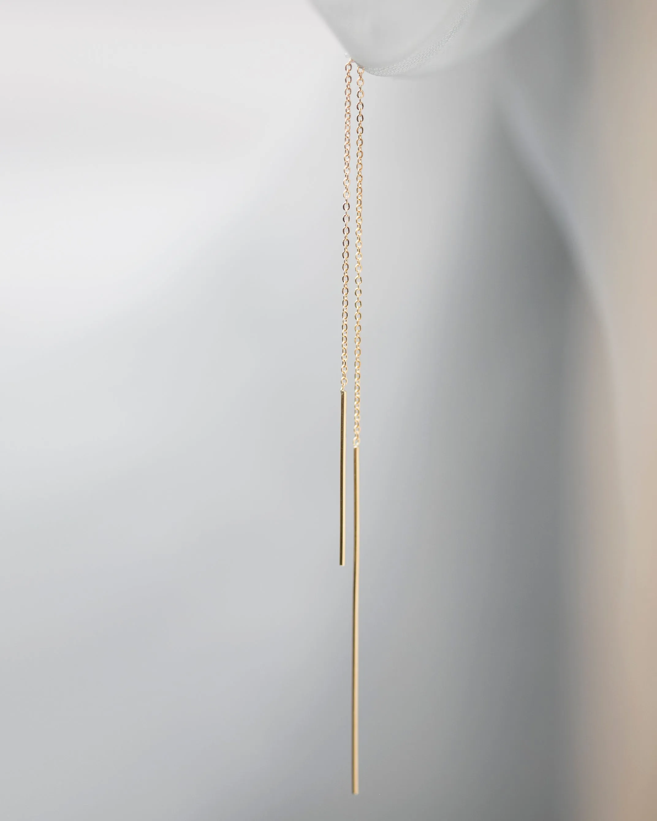 14k Extra Long Threader
