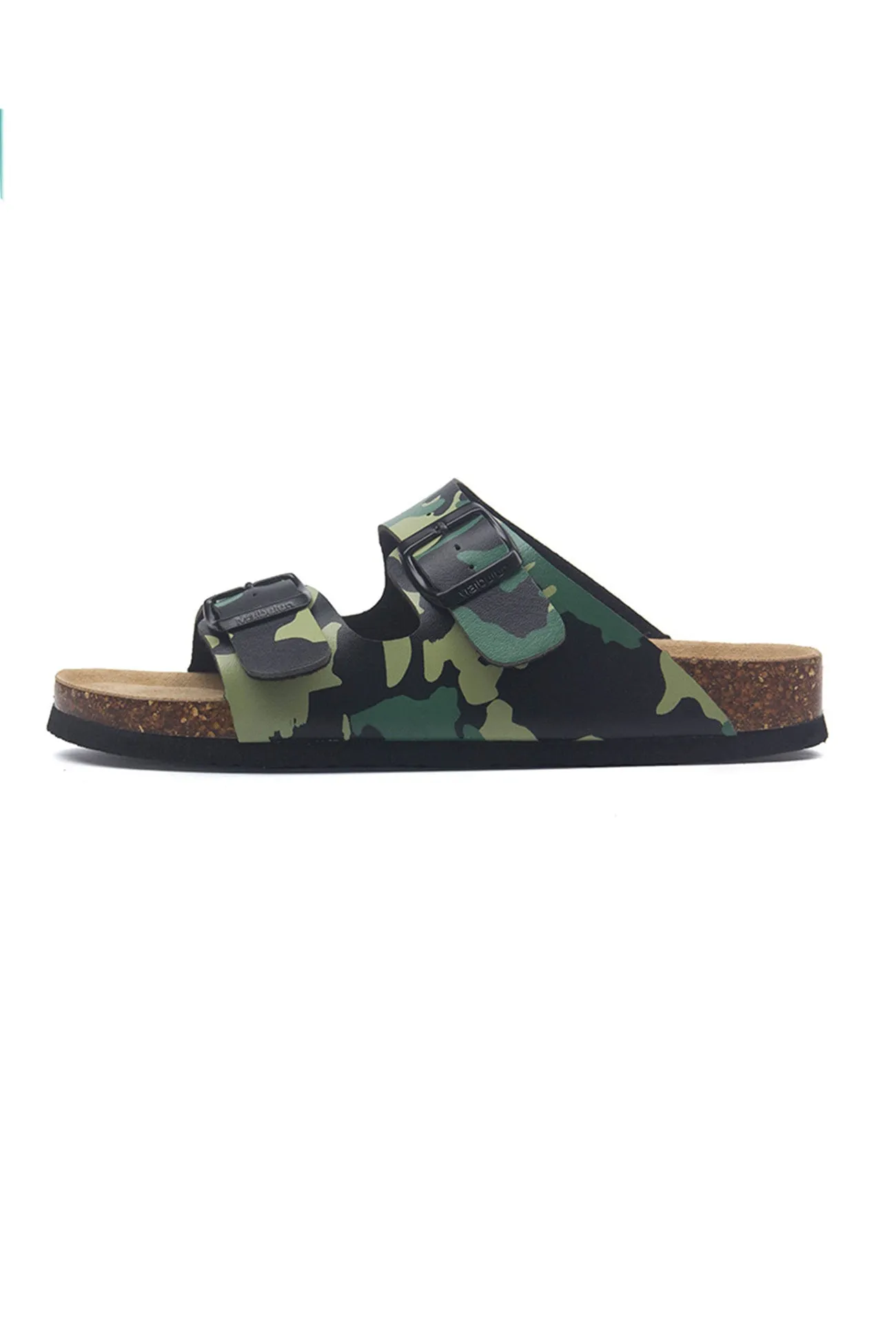Amozae-Printed Buckle Birkenstock Sandals