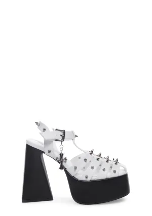 Angel Mist Platform Sandals