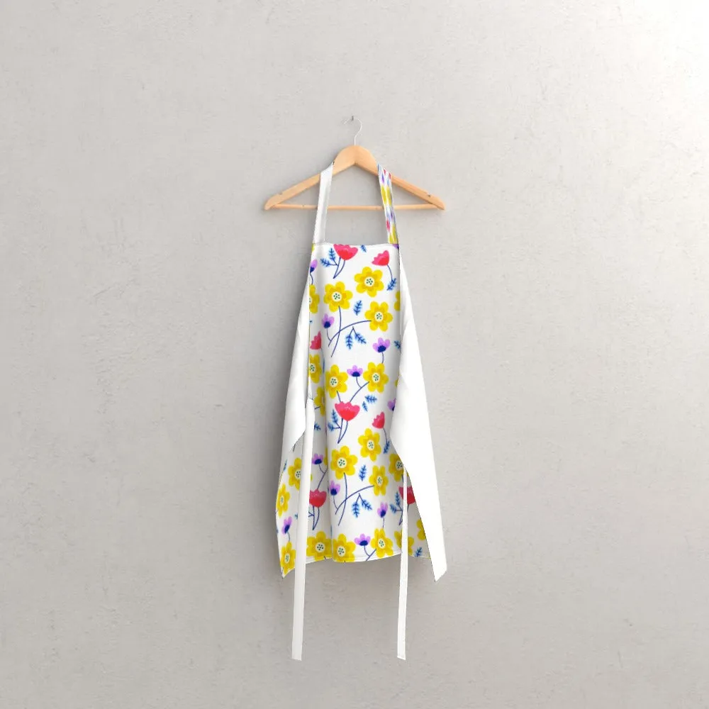 Apron - Yellow Flowers