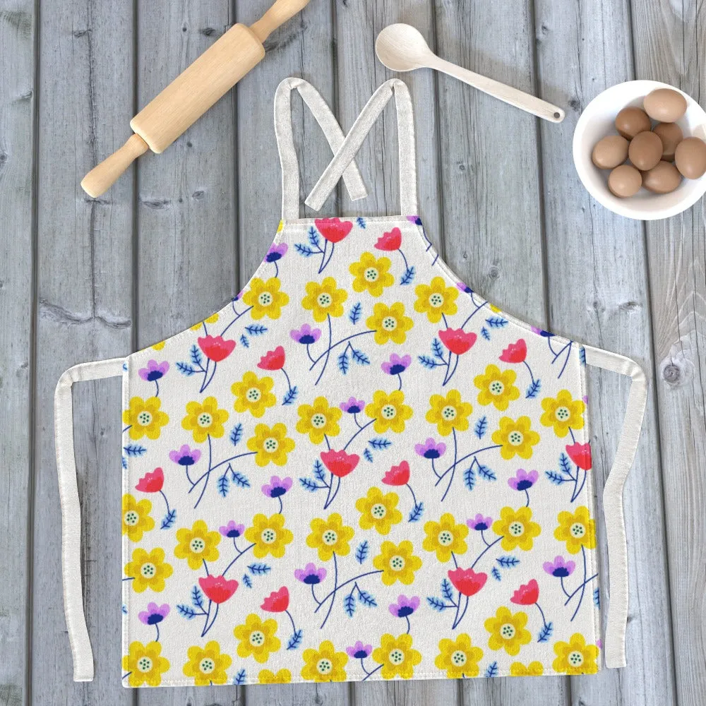 Apron - Yellow Flowers