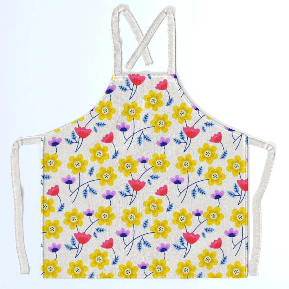Apron - Yellow Flowers