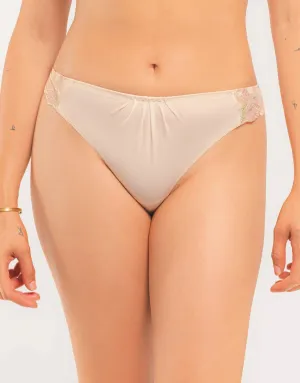 Arabesque Design Embroidered Tanga