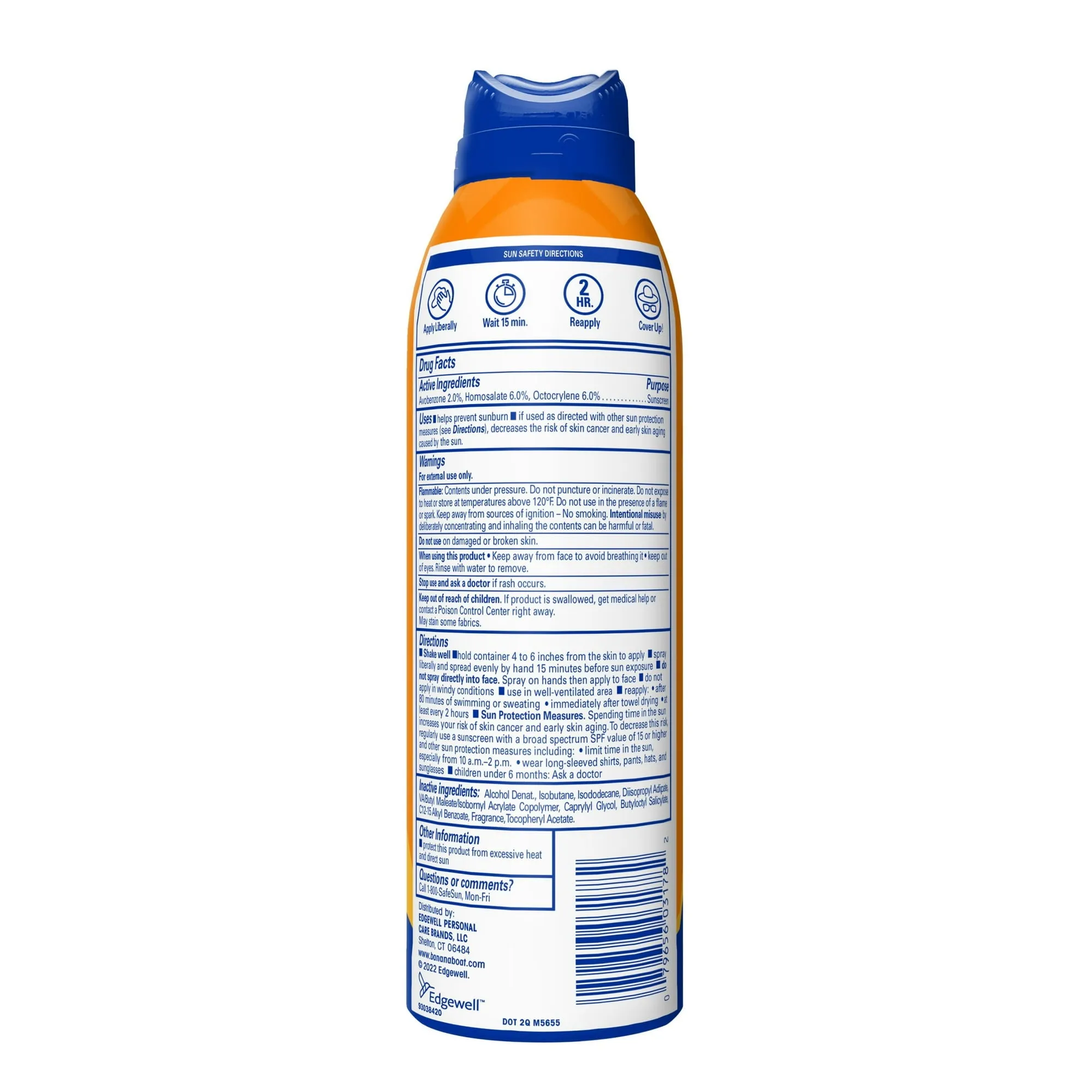 Banana Boat Sport Ultra SPF 30 Sunscreen Spray 6oz