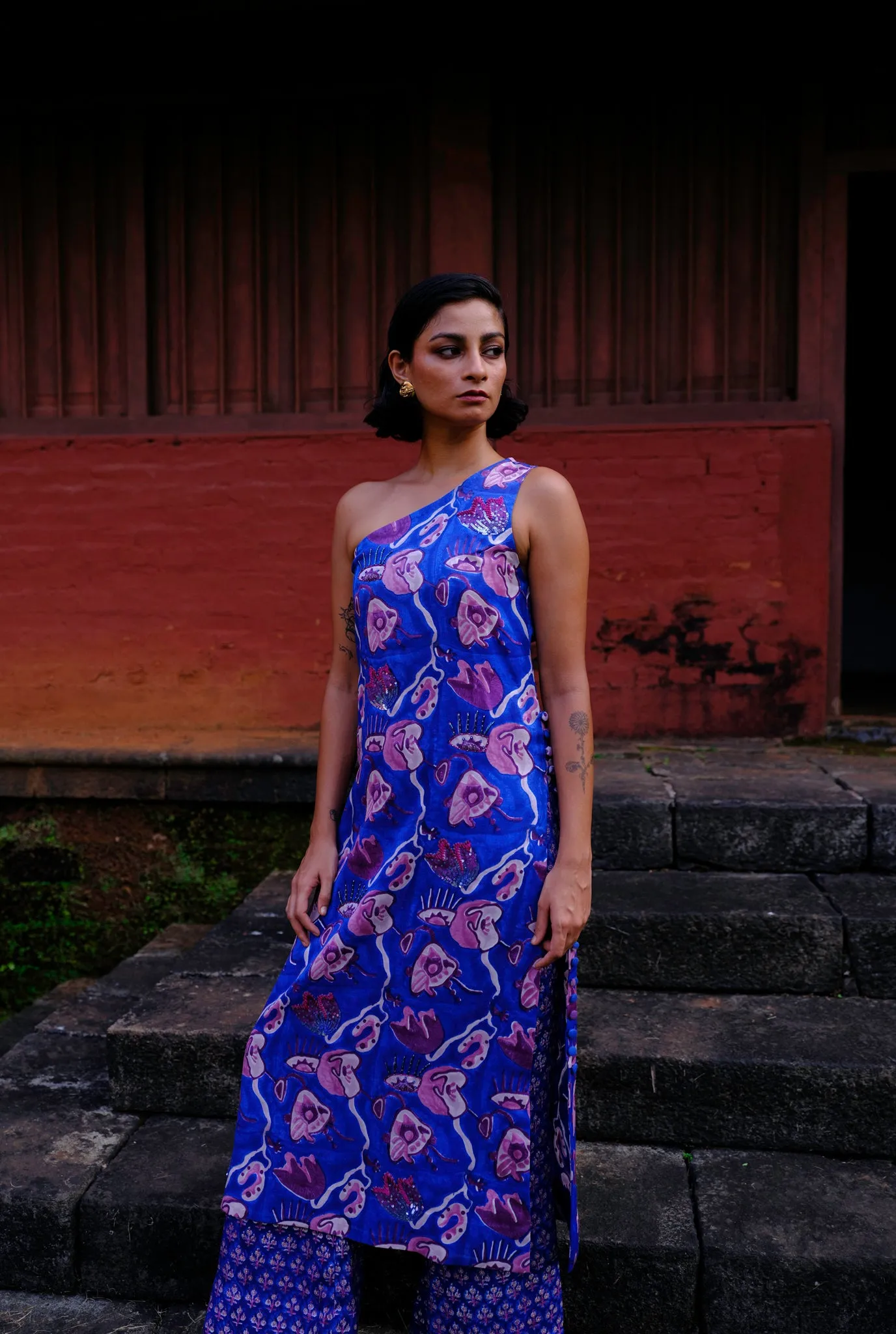 Banu Silk Kurta Set
