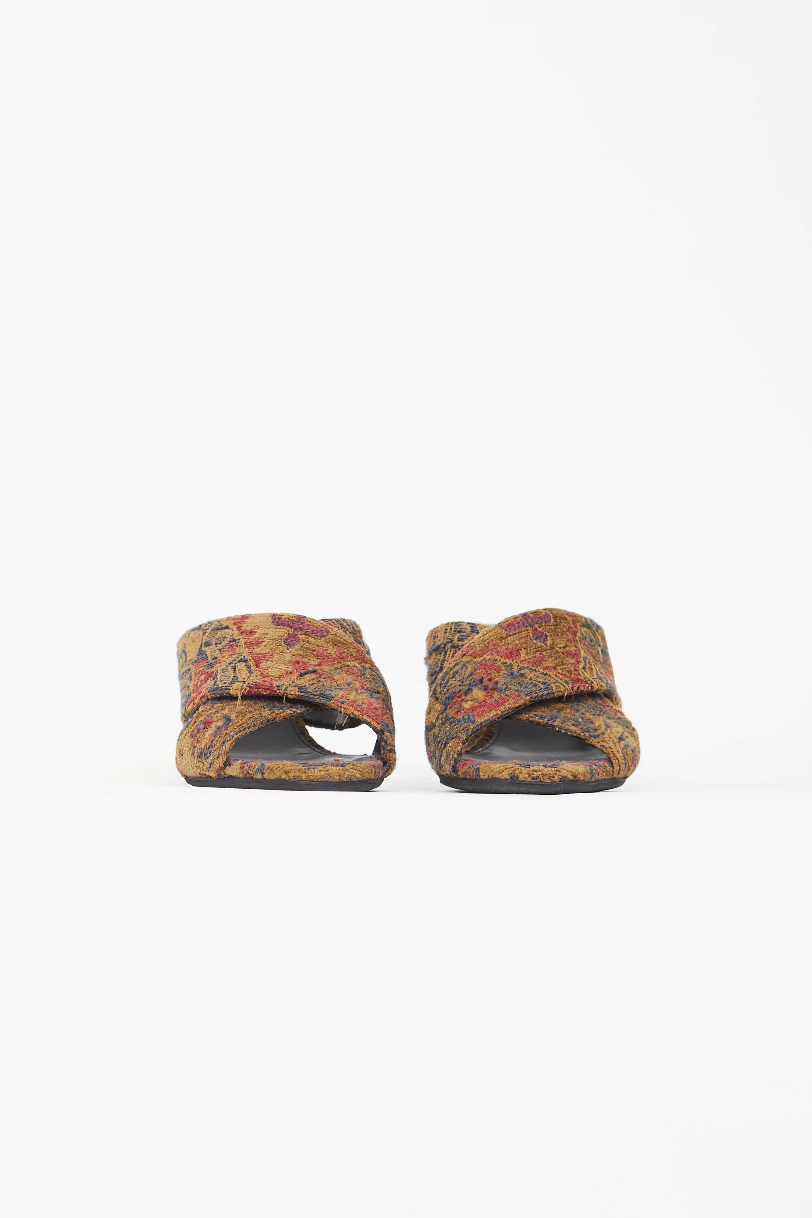 Brown & Red Marrakech Woven Sandal
