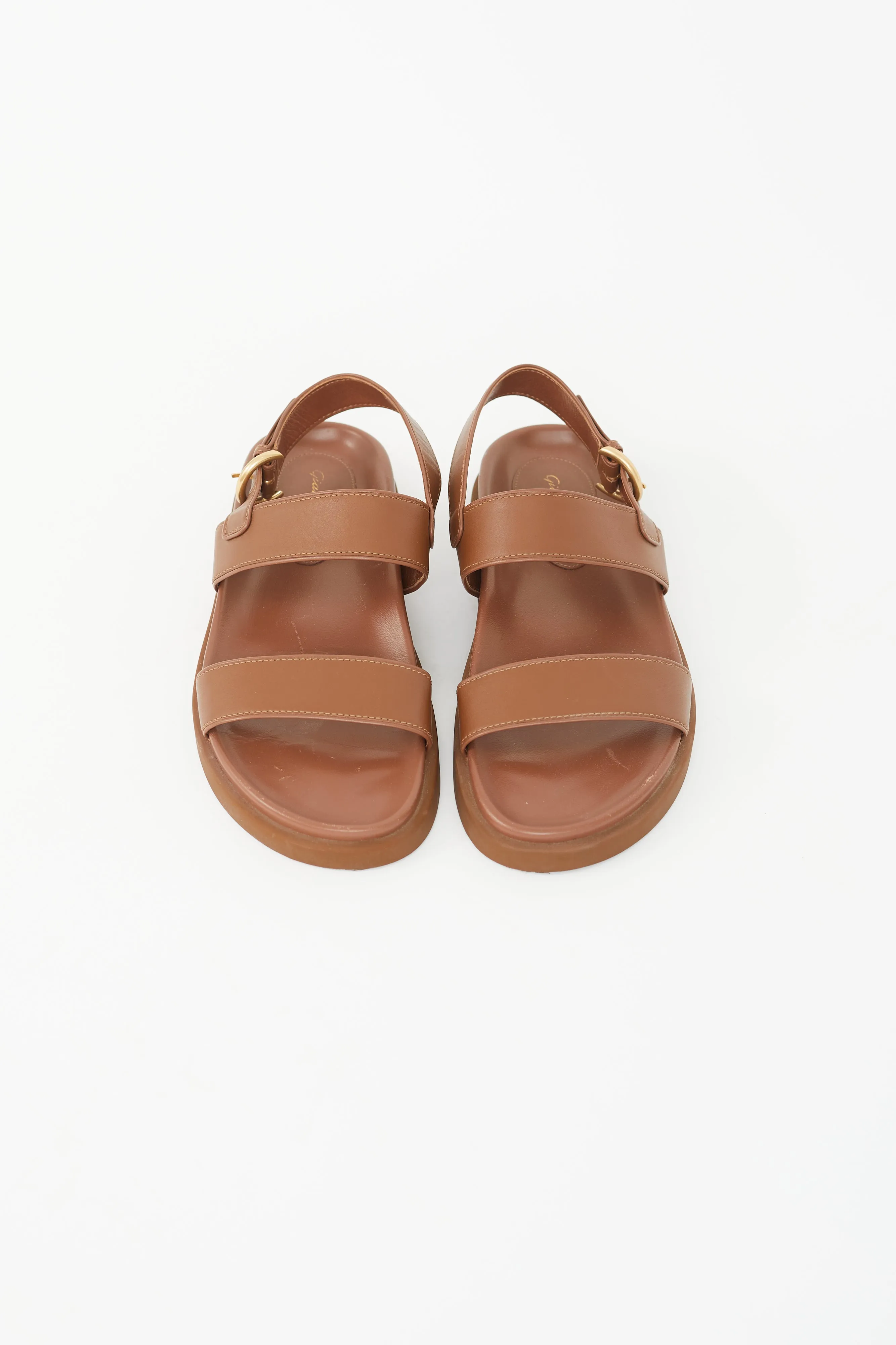 Brown Leather Bilbao Sandal