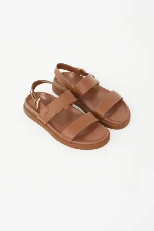 Brown Leather Bilbao Sandal