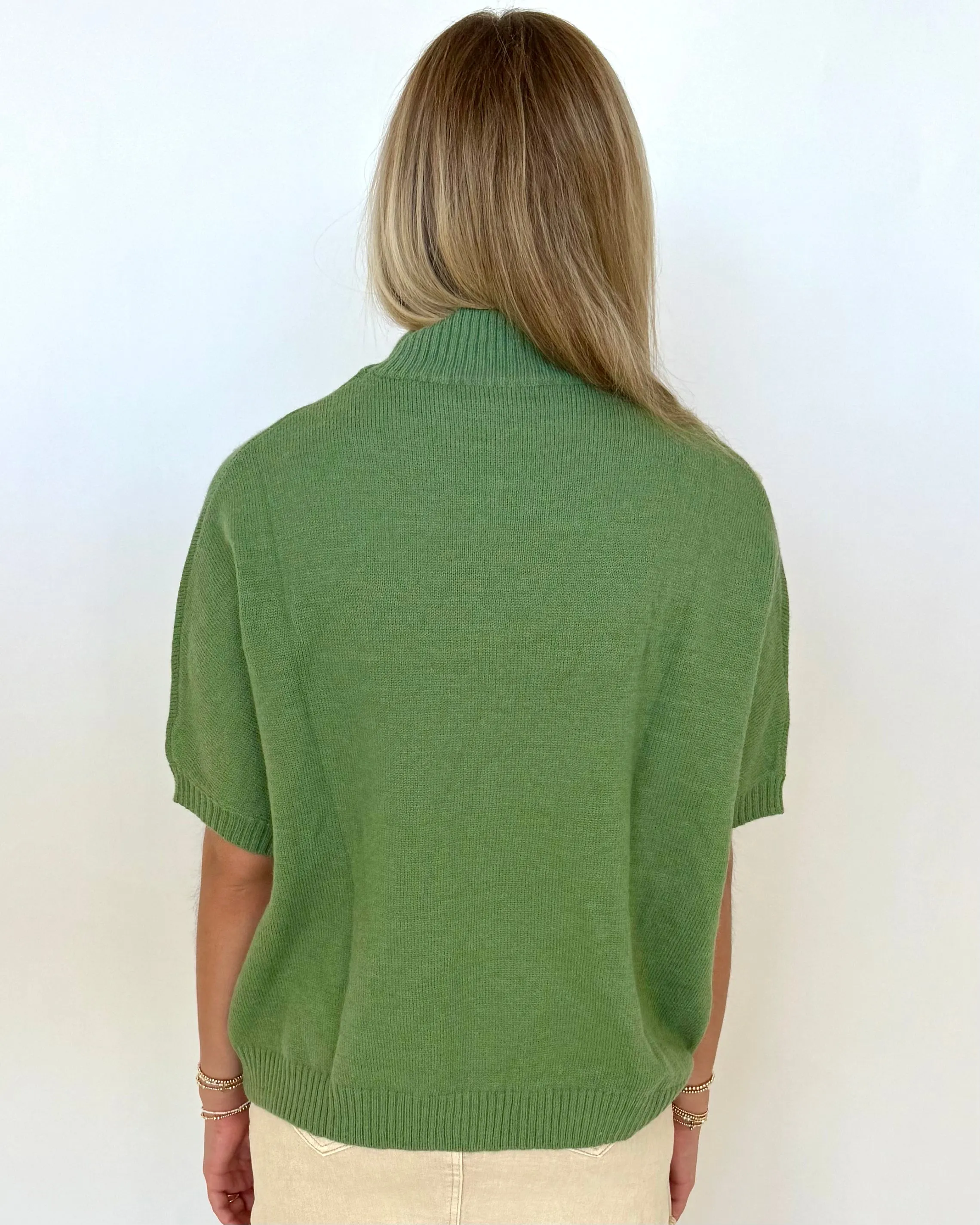Charmed Life Sage Flower Top