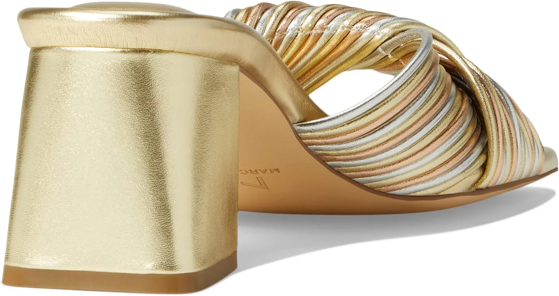 Cherrie Marc Fisher LTD sandals, gold