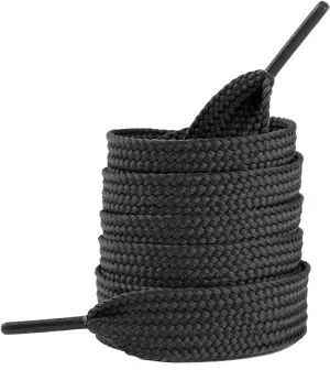 CHZM501 2 Pairs 2CM Fat Wide Jumbo Thick Flat Campus ShoeLaces for Sneakers,3/4" Fat Wide Shoe laces for Sneakers