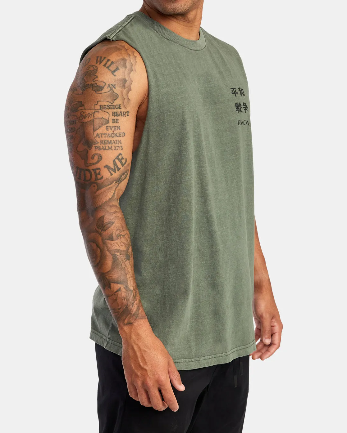 Coiled Sleeveless Tank Top - Cactus