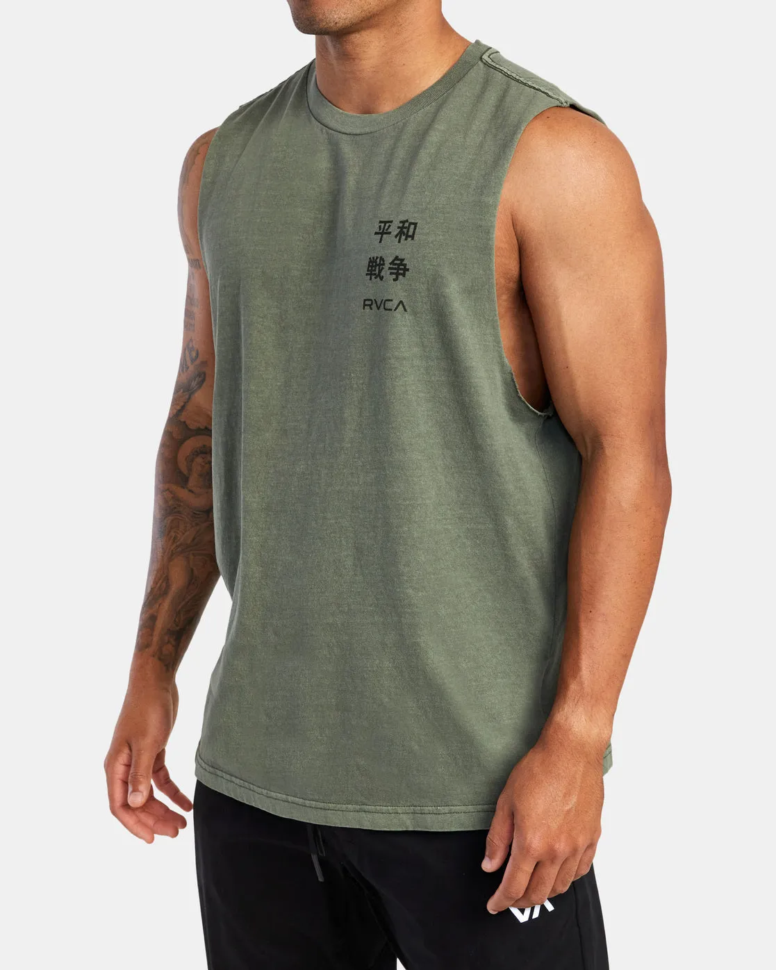Coiled Sleeveless Tank Top - Cactus