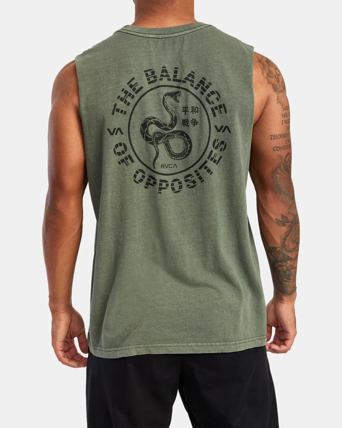 Coiled Sleeveless Tank Top - Cactus