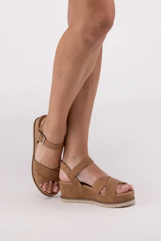 Contemporary Chic Wedge Sandals
