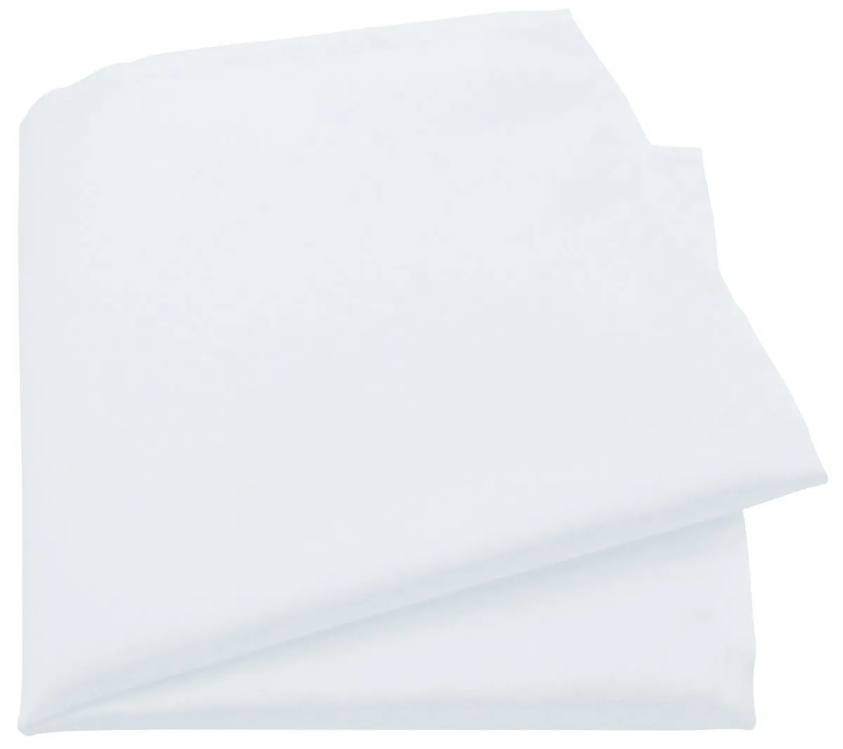 Crisp White Pocket Square
