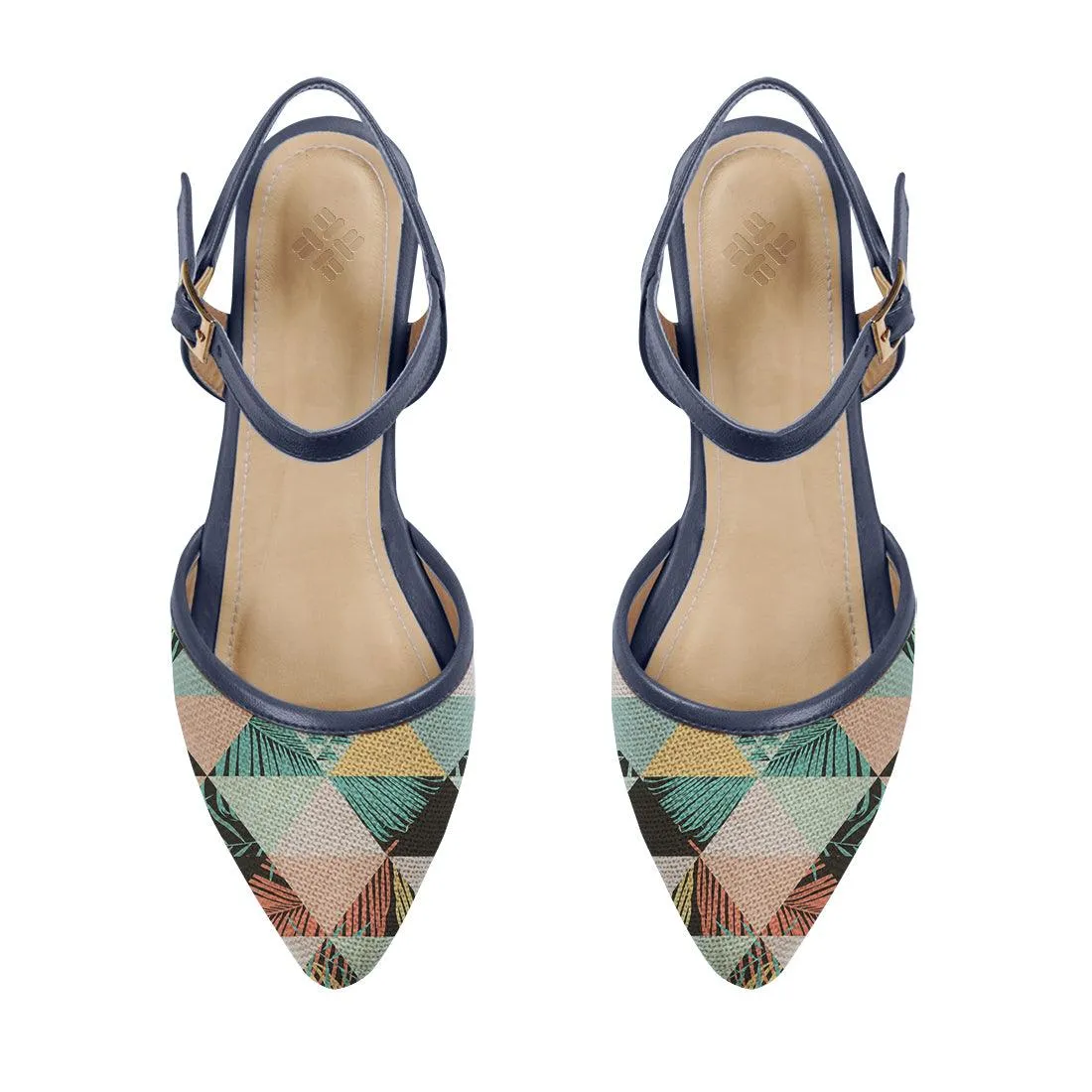 DB Closed Strap Sandal Summer Triangles
