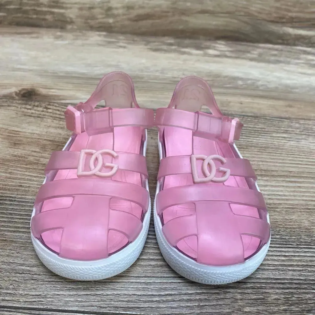 Dolce & Gabbana Rubber First Steps Sandals w/DG Logo sz 5c