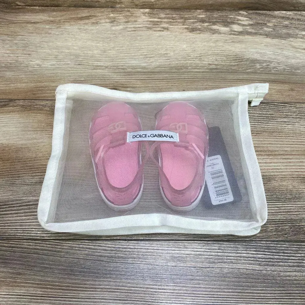 Dolce & Gabbana Rubber First Steps Sandals w/DG Logo sz 5c