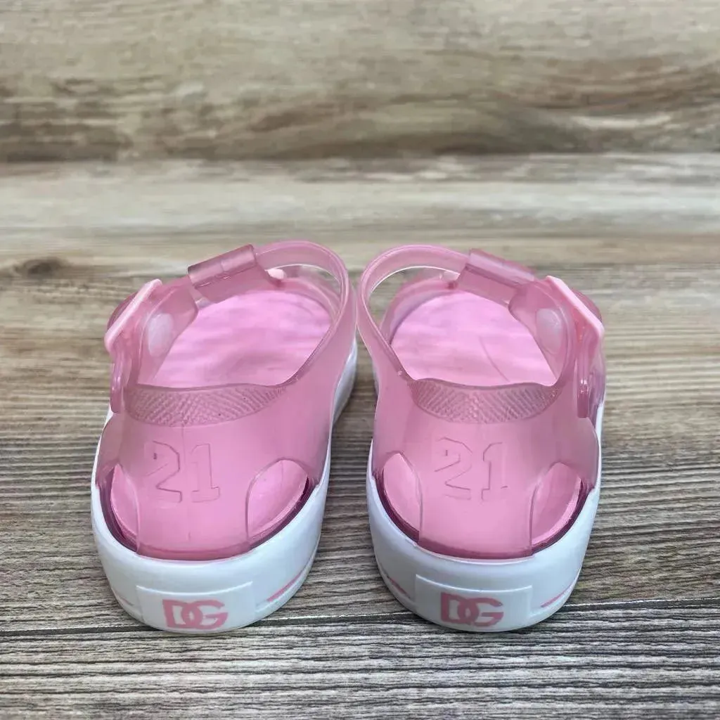 Dolce & Gabbana Rubber First Steps Sandals w/DG Logo sz 5c