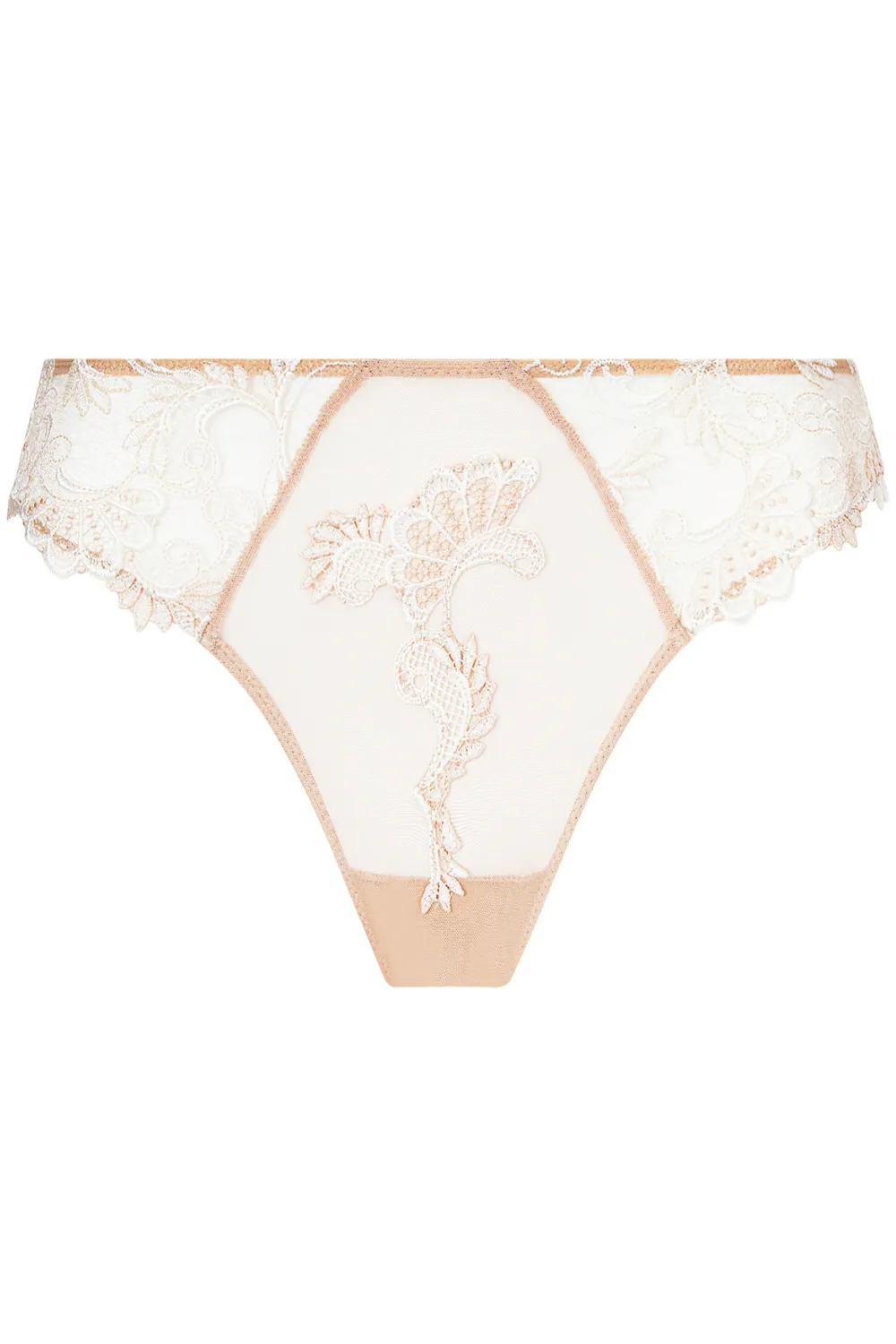 Dressing Floral Italian Brief - Ambre Nacre