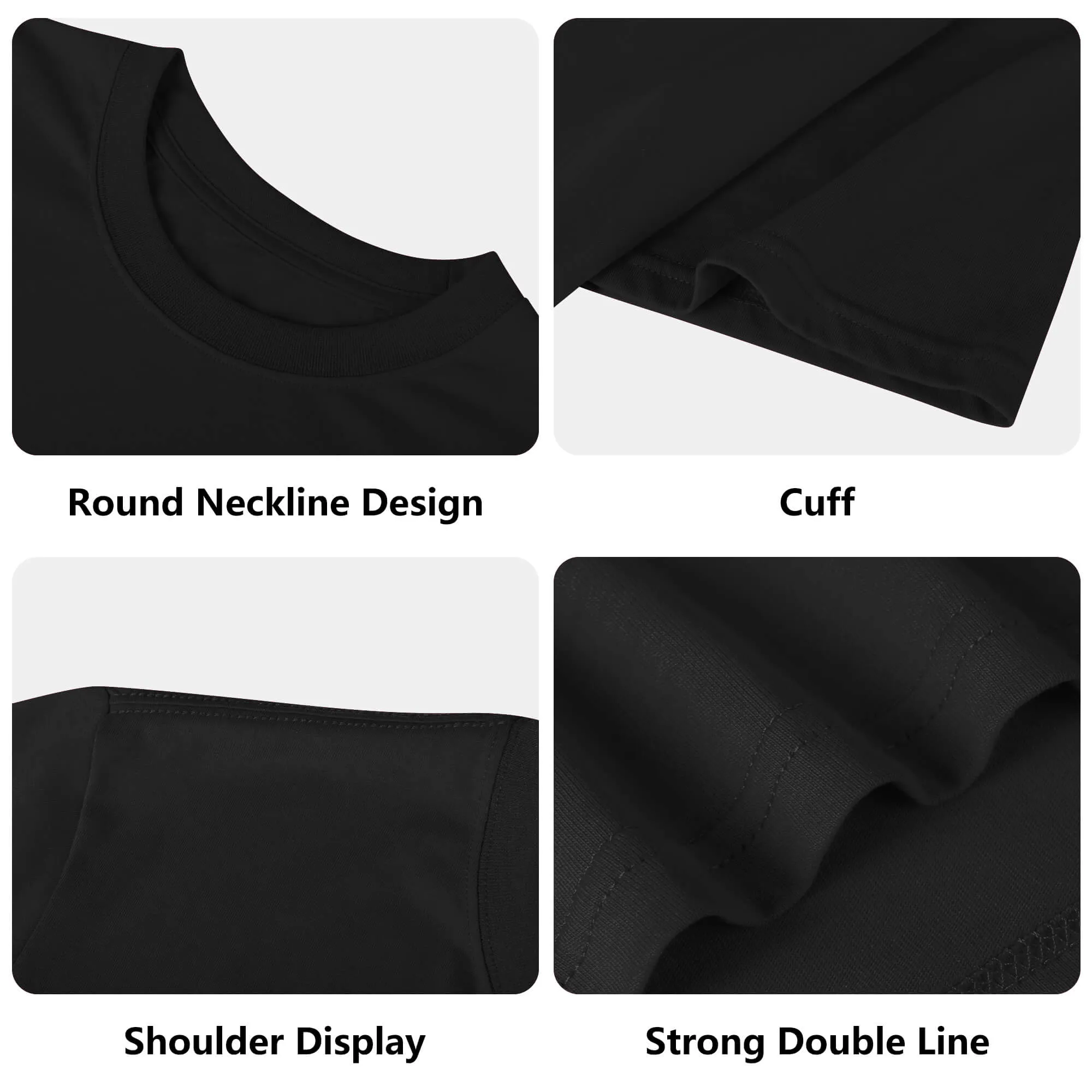 Embroidered Mens Cotton T shirt (Chest Design)