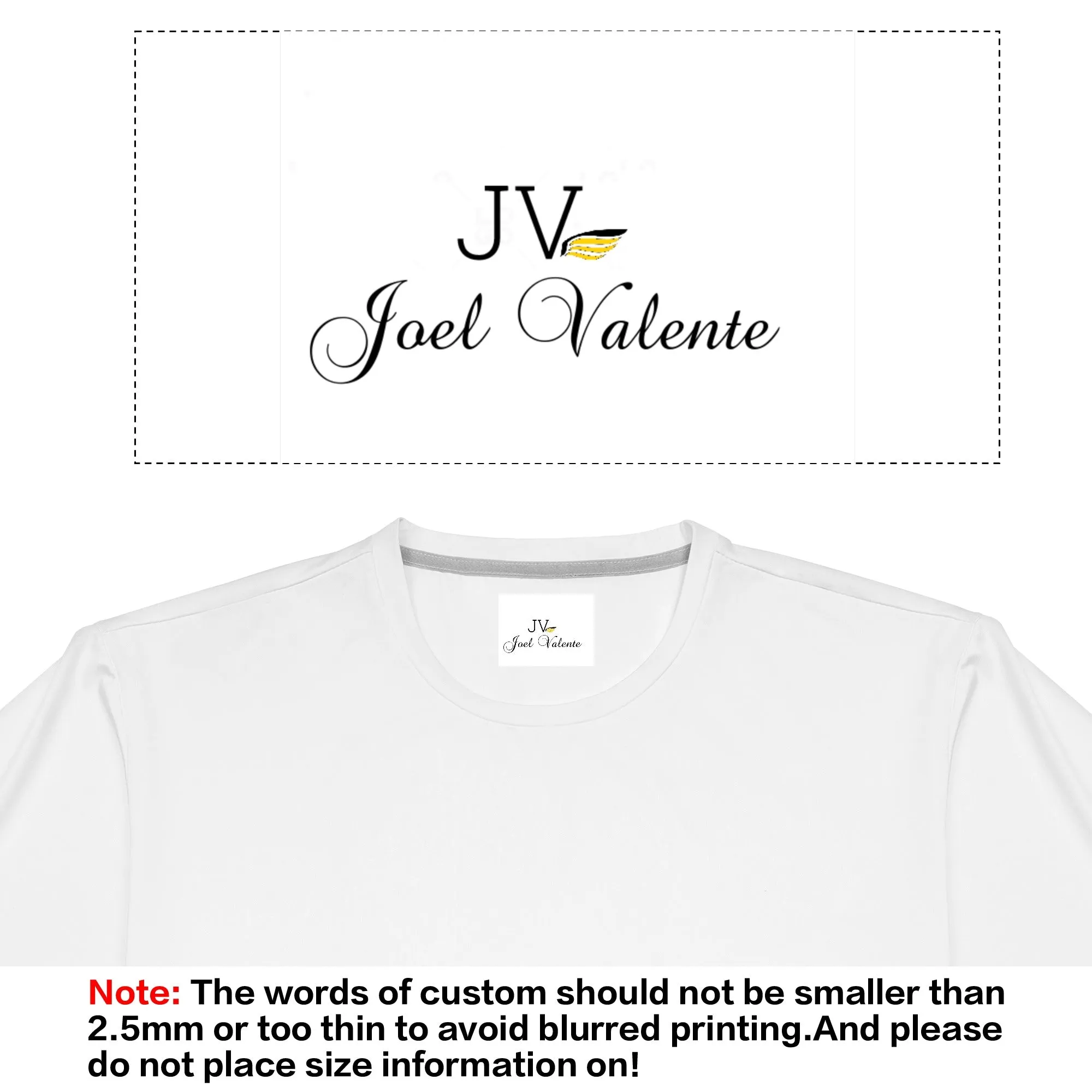 Embroidered Mens Cotton T shirt (Chest Design)