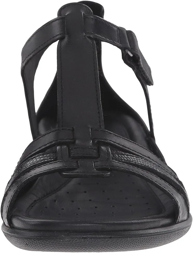 Flash T-Strap Sandal ECCO, Black/Black