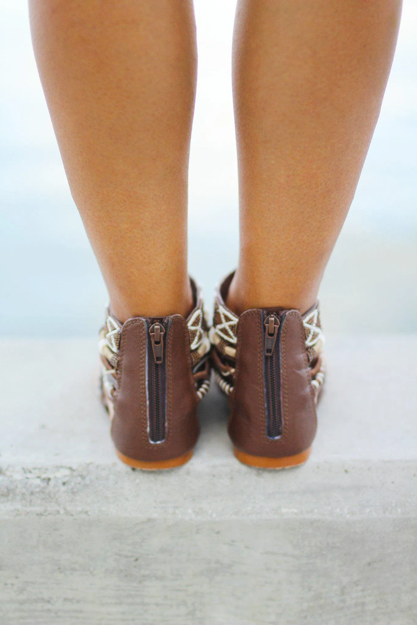 Foo Sah Chocolate Sandals