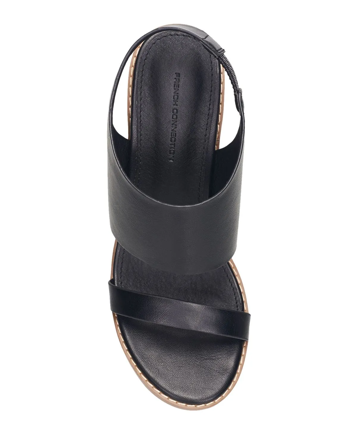 French Connection Women's Lori Block Heel Sandals, Black