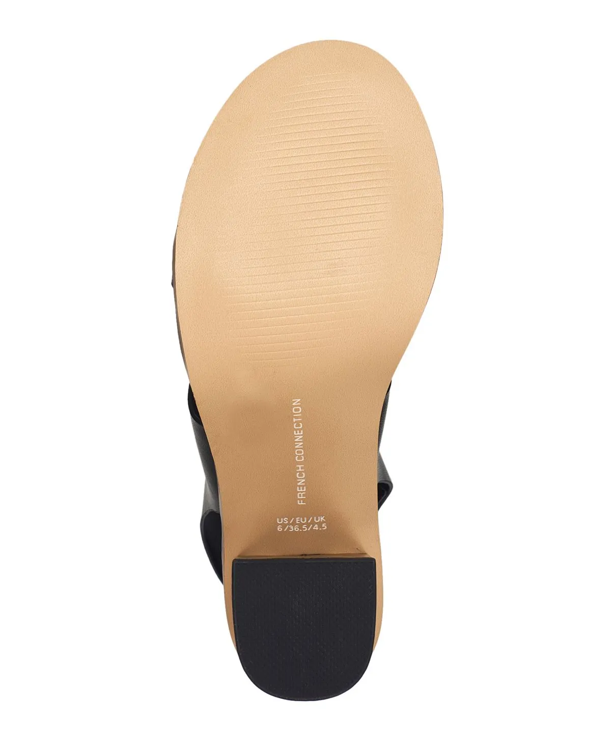 French Connection Women's Lori Block Heel Sandals, Black