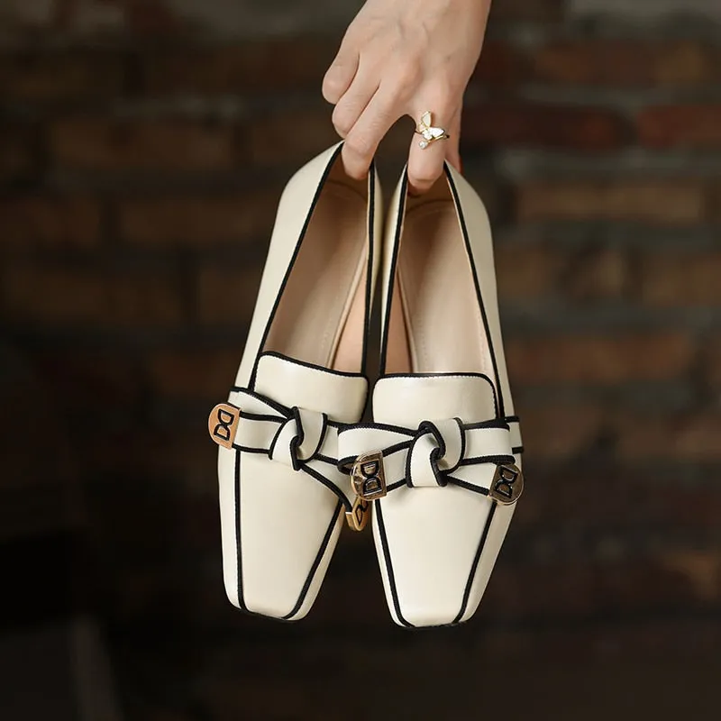 French Retro Slingback Heels