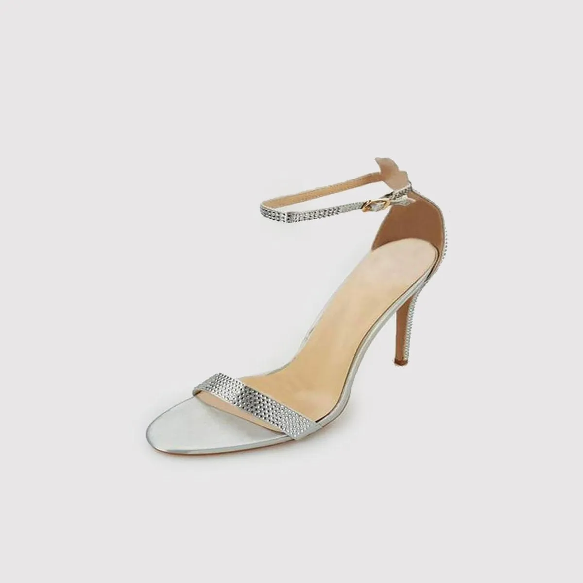 GIANI Stiletto Anklestrap Diamante Sandal