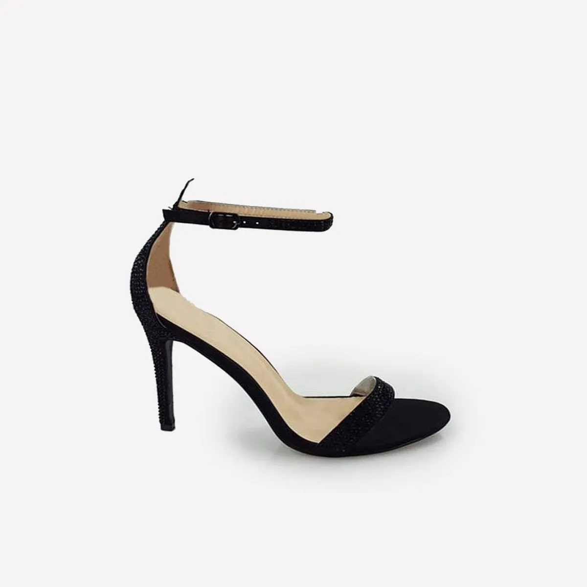 GIANI Stiletto Anklestrap Diamante Sandal