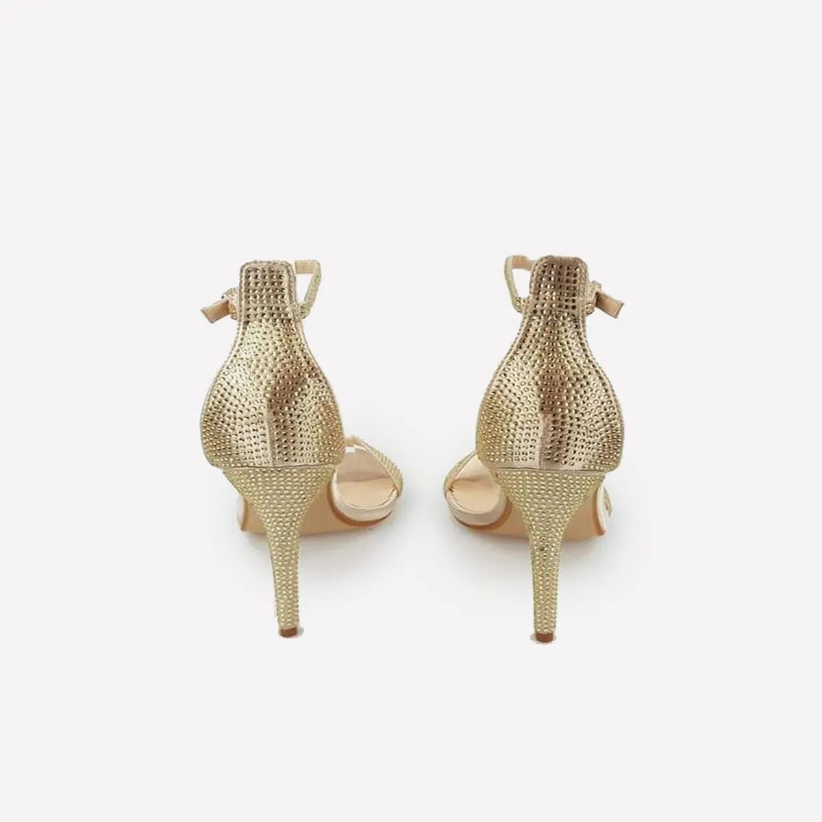 GIANI Stiletto Anklestrap Diamante Sandal