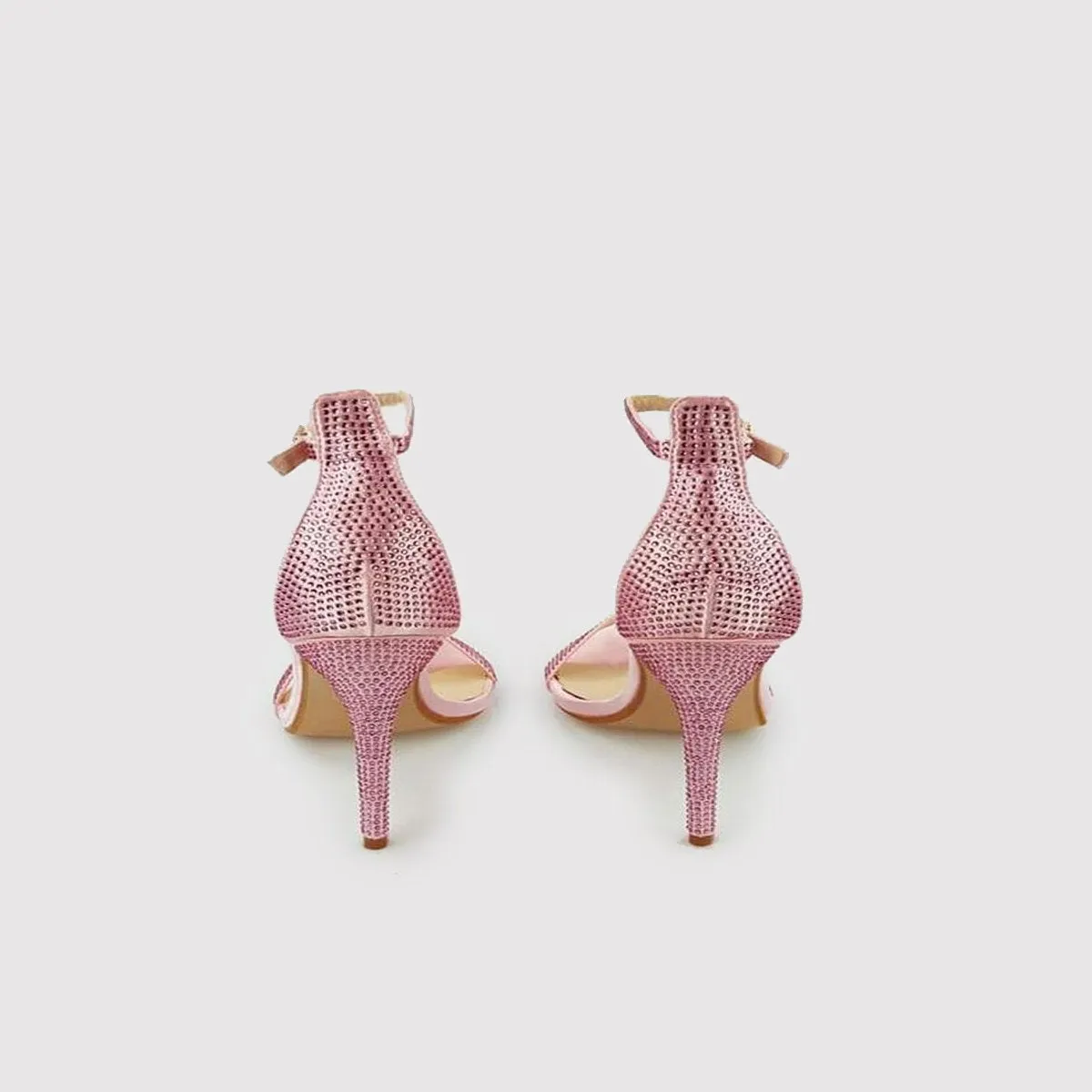 GIANI Stiletto Anklestrap Diamante Sandal