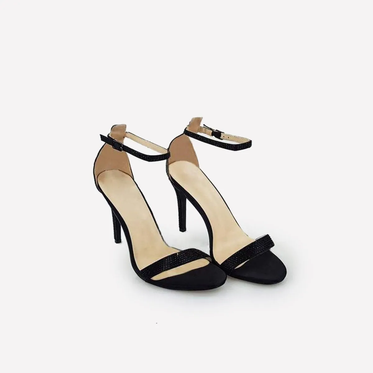 GIANI Stiletto Anklestrap Diamante Sandal