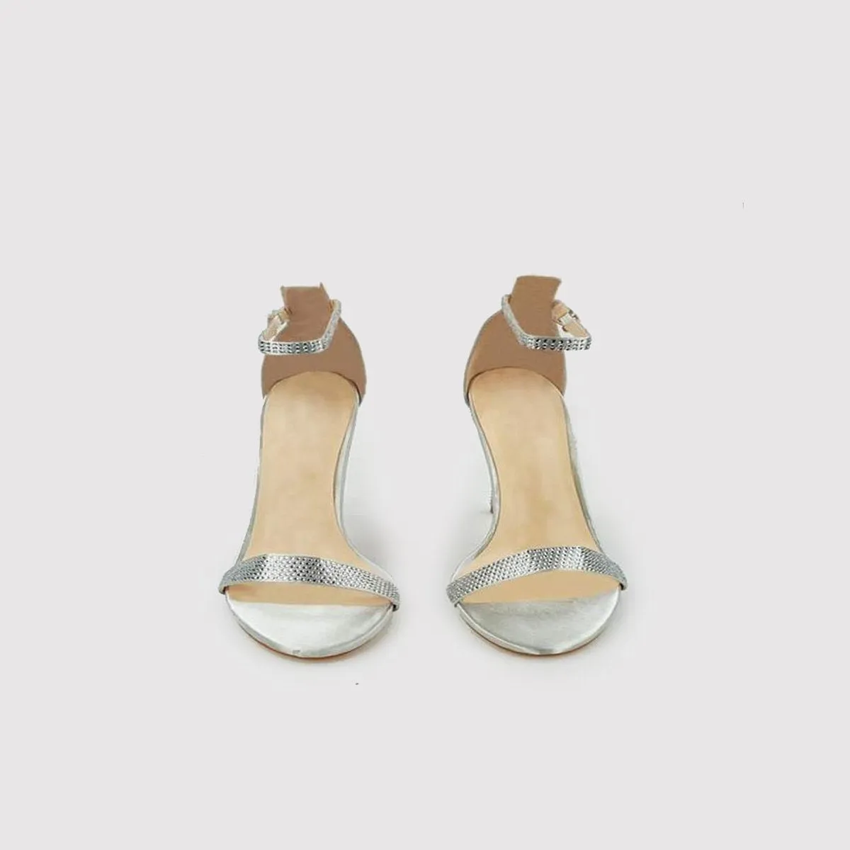 GIANI Stiletto Anklestrap Diamante Sandal