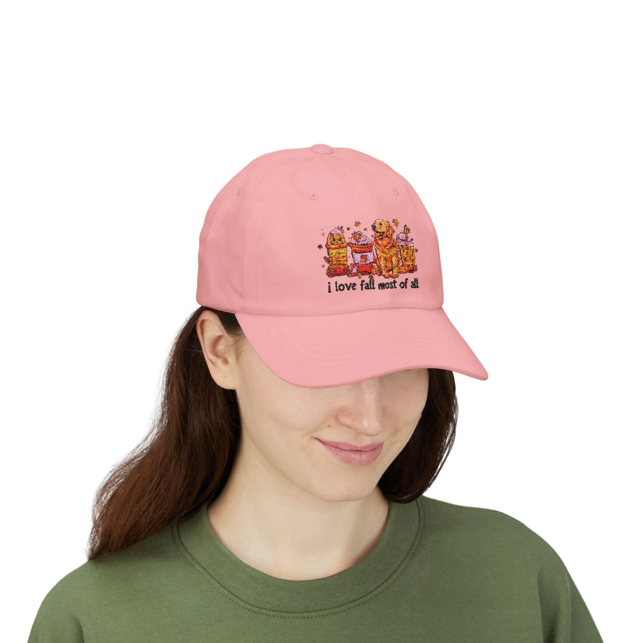 Golden Retriever Fall Embroidered Cap