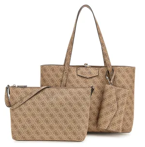 Guess Brenton Eco 2 in 1 Bag In Lattee For Women