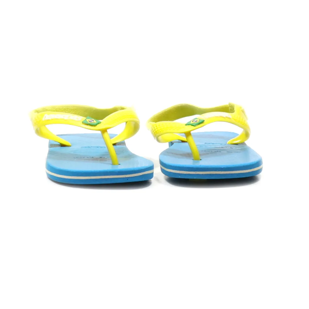 Havaianas Flat Sandals Eva White Colour For Kids