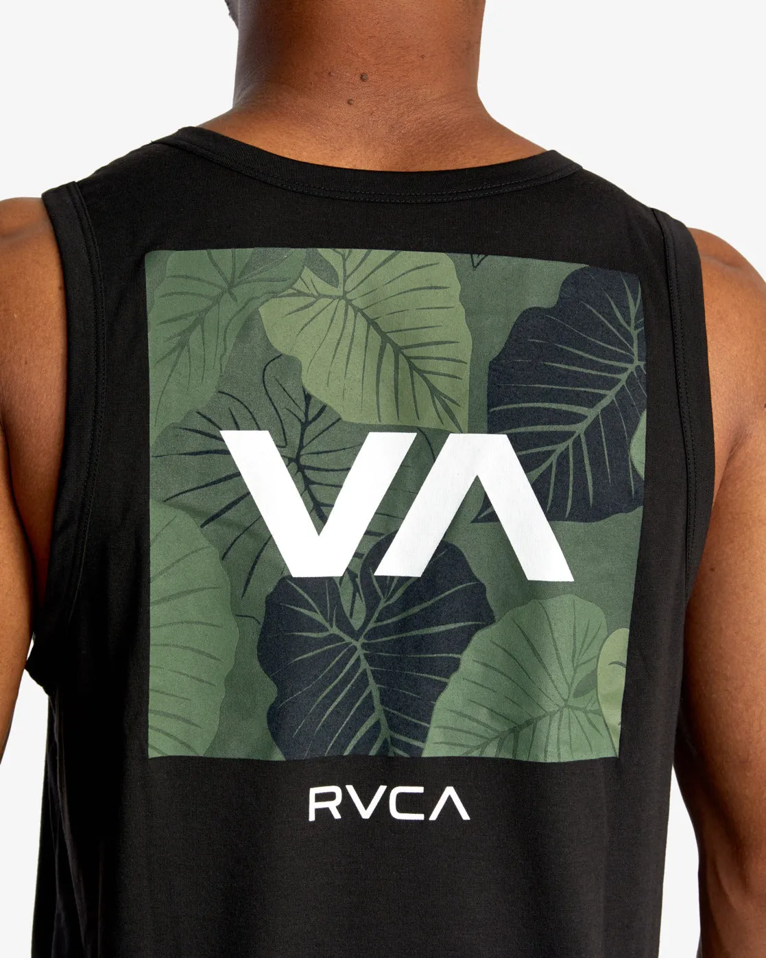 Hawaii Va Box Fill Tank Top - Black