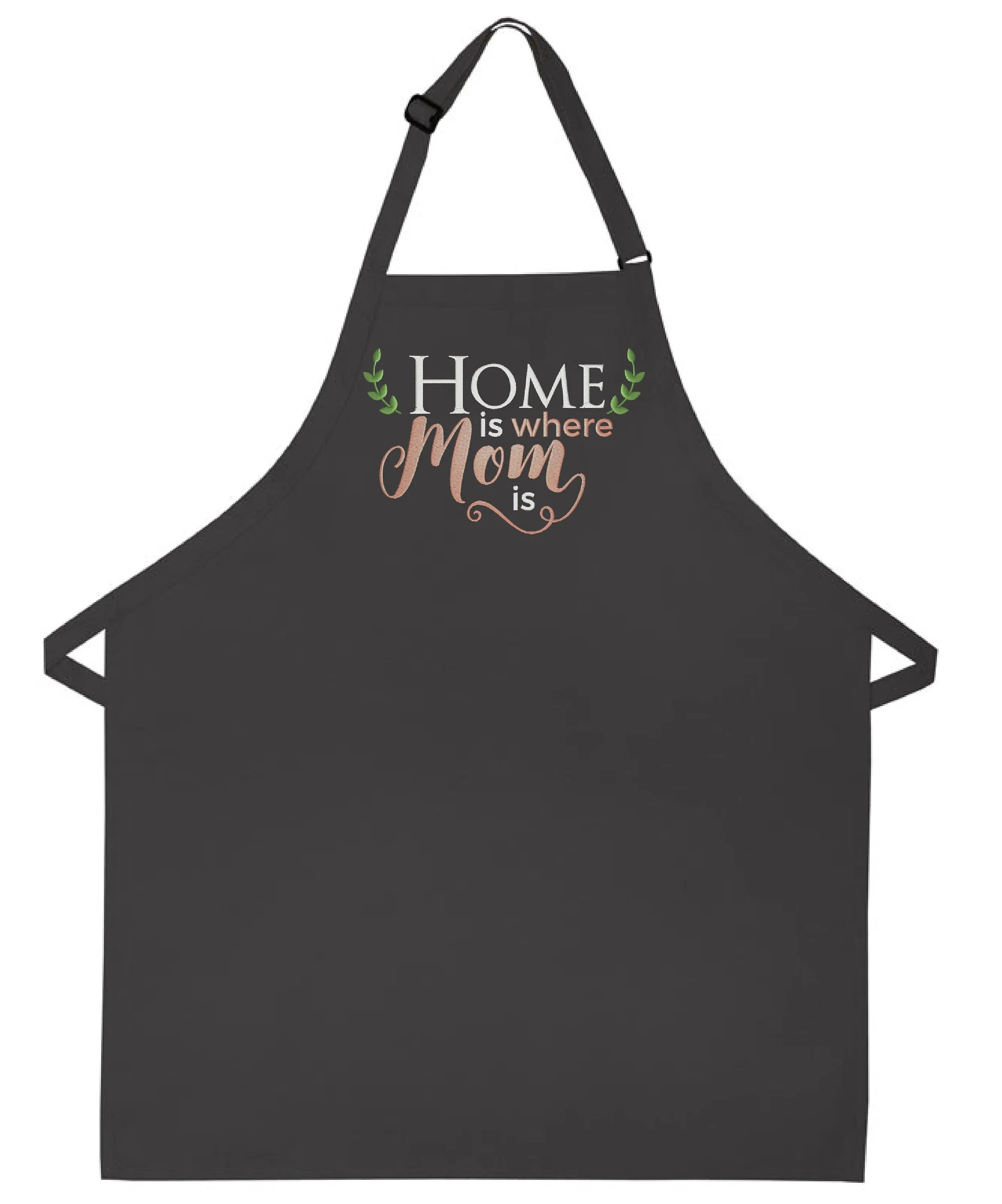 Home Is Where Mom Kitchen Apron Perfect Mothers Day Gift For Her Apron With Pockets