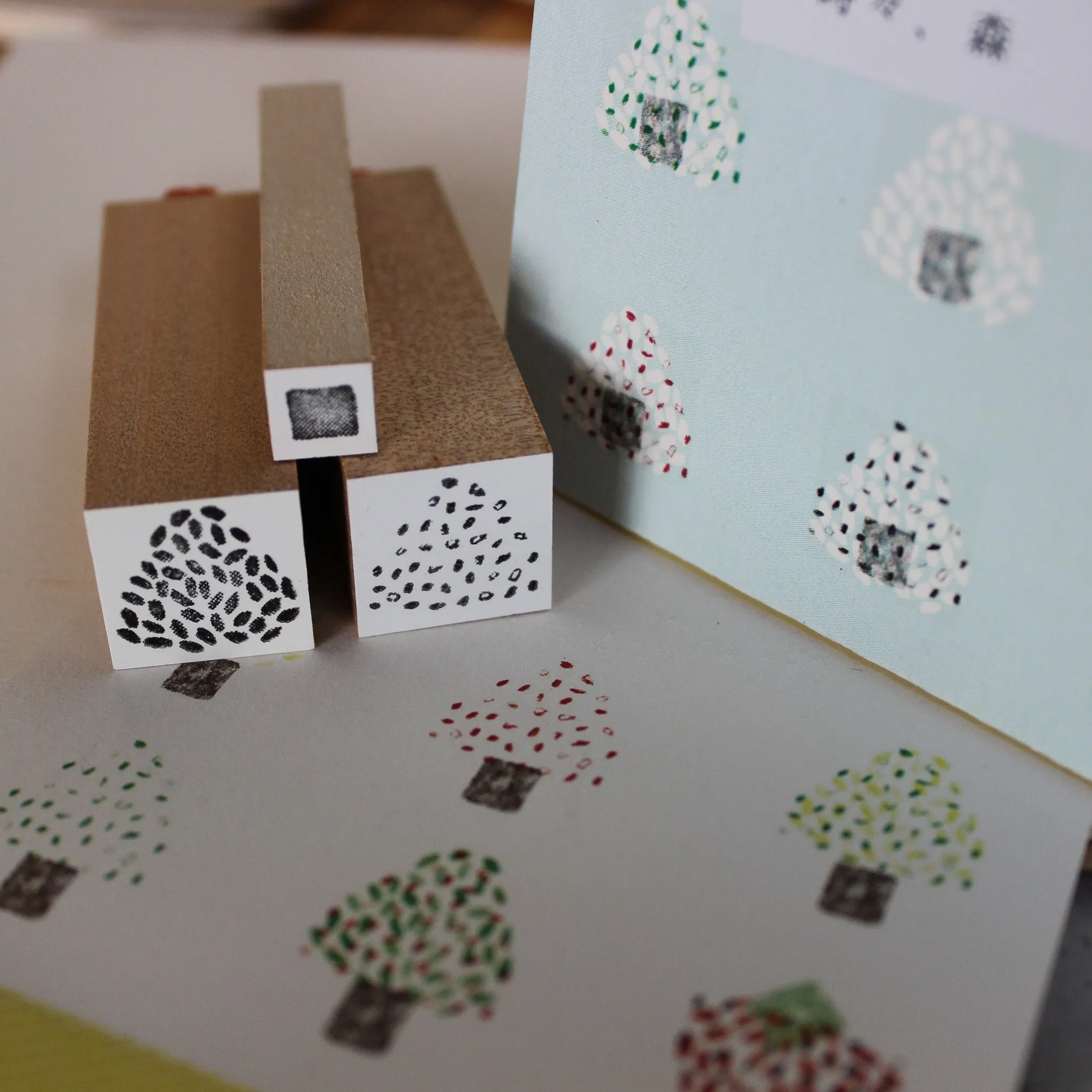 Japanese Rubber Stamps : Abstract Nature Sets