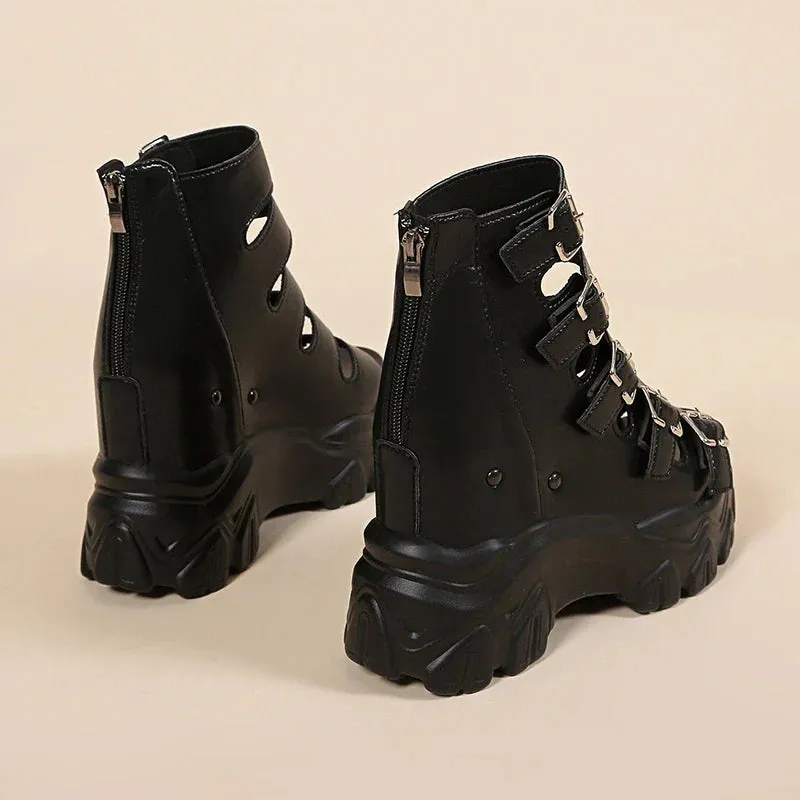Joskaa 2024 New Chunky Gladiator Sandals