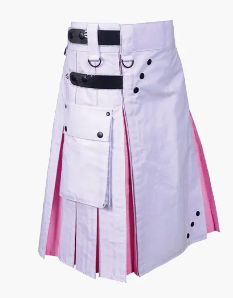 LAUTREAMONT HYBRID UTILITY KIT, WHITE AND PINK