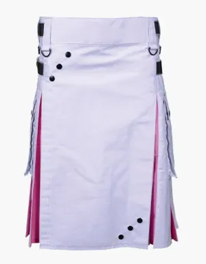 LAUTREAMONT HYBRID UTILITY KIT, WHITE AND PINK