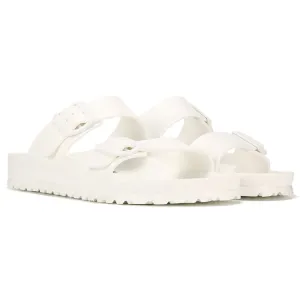 Men's Essentials Arizona Sandals with Birkenstock Insole, White