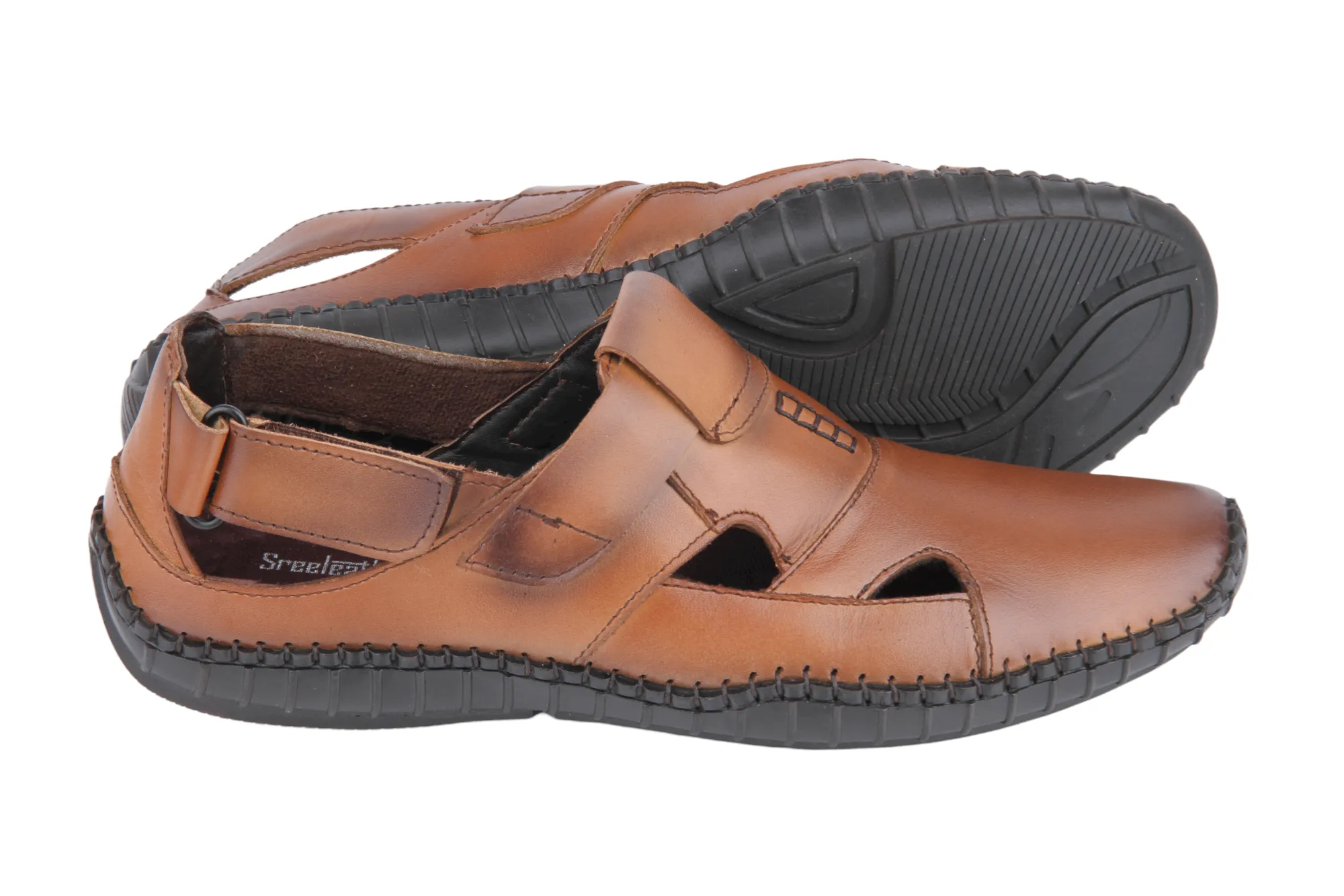 Mens leather fisherman sandal 996520